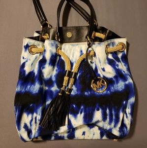 Michael Kors Blue TieDye Bag